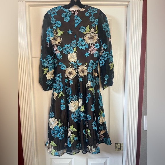 NWOT- Dress the Population- Beautiful embroidered Sample Dress. Size S. - Picture 2 of 5